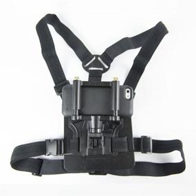 img 4 attached to 📸 Sport ReadyAction - Chest Harness for Smartphones/Cameras - Includes Free Bike Mount