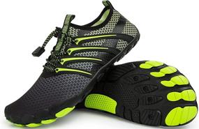 img 2 attached to Women Water Barefoot Quick Dry Exercise Men's Shoes and Athletic