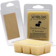 🌬️ efficient smoke & odor eliminator scented wax melts: just makes scents 2 pack logo