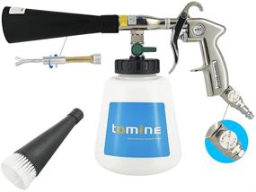 img 4 attached to TOMINE Car Cleaning Gun with Air Regulating Valve - Professional Foam Gun Tool for Deep Dry Cleaning & Care of Car Interior & Exterior - Includes 1L Bottle (US Connector)