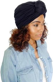 img 1 attached to DANMY Womens Turban Headwrap