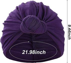 img 3 attached to DANMY Womens Turban Headwrap