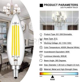 img 2 attached to 🔌 CRLight Lengthened Chandelier Industrial Electrical: A High-Performance Lighting Component for Candelabra Equivalent