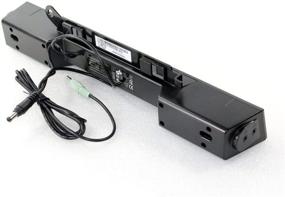 img 2 attached to Dell AX510PA: Enhanced Stereo Sound Bar for E Series Flat Panel Monitors with Power Adapter