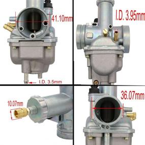 img 3 attached to 🔧Высококачественный карбюратор для KAWASAKI BAYOU 220 KLF220/KLF 220 1988-1998 и Bayou KLF 250 2003-2011 - оригинальный карбюратор KAWASAKI