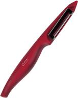 top-rated ceramic peeler: limited edition red veggie 🥕 peeler by cestari kitchen - the ultimate vegetable peeler logo