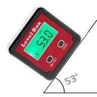 📐 highly accurate digital protractor inclinometer by promisy precision логотип