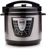 power pressure cooker xl 8 quart: digital non-stick stainless steel steam slow cooker and canner – the ultimate kitchen essential логотип