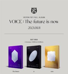 img 2 attached to VICTON - Voice: The Future is Now (Vol.1) Album+Folded Poster+Extra Photocards Set (The Future ver.) by Play M Entertainment