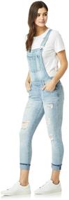 img 3 attached to Anebelle Women's Clothing - WallFlower Womens Juniors Overalls and Jumpsuits, Rompers & Overalls for Women