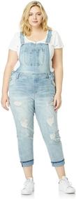 img 1 attached to Anebelle Women's Clothing - WallFlower Womens Juniors Overalls and Jumpsuits, Rompers & Overalls for Women