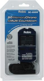 img 1 attached to ⏱️ Robic SC-606W: Advanced 50 Memory Chrono & Countdown Stopwatch