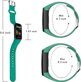 img 3 attached to 📏 MorePro Slim Fitness Tracker - 6 Sport Modes, DIY Screen Smart Watch, Heart Rate Blood Pressure Sleep Monitor, IP68 Waterproof Pedometer for Women Kids (Size: 4.7-8.3 inch)