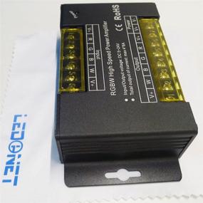 img 2 attached to 🔌 Enhanced Power Amplifier: LEDENET RGBW 32A Data Signal Repeater for 5050 RGBW RGBWW LED Lights Strips - 4CH Channels, Compatible with 5V 12V 24V