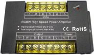 🔌 enhanced power amplifier: ledenet rgbw 32a data signal repeater for 5050 rgbw rgbww led lights strips - 4ch channels, compatible with 5v 12v 24v logo