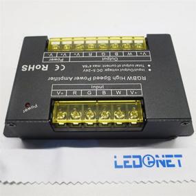 img 3 attached to 🔌 Enhanced Power Amplifier: LEDENET RGBW 32A Data Signal Repeater for 5050 RGBW RGBWW LED Lights Strips - 4CH Channels, Compatible with 5V 12V 24V