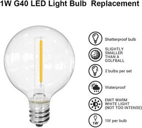 img 2 attached to SUNTHIN Replacement Shatterproof Incandescent Equivalent