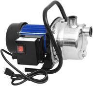 electric water transfer pump - 1.6 hp stainless steel shallow well garden lawn sprinkling pump for irrigation and booster логотип