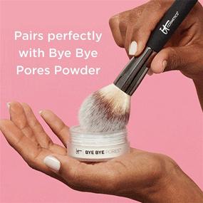 img 2 attached to 🌟 IT Cosmetics Heavenly Luxe Wand Ball Powder Brush #8 - The Ultimate Brush for Flawless Powder Application