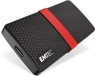 💪 emtec x200 power plus 256gb msata ssd - reliable portable solid state drive logo