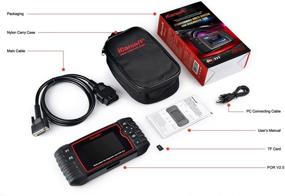 img 2 attached to 🚗 iCarsoft Auto Diagnostic Scanner POR V2.0: Porsche ABS Scan, Oil Service Reset, and More