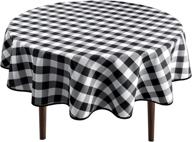 🍽️ inch checkered round tablecloth by hiasan логотип