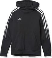 adidas unisex child sweat hoodie black logo