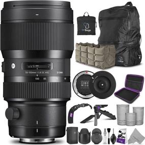 img 4 attached to 📷 Sigma 50-100mm F1.8 Art DC HSM Lens for Canon DSLR Cameras: USB Dock & Essential Accessory Bundle