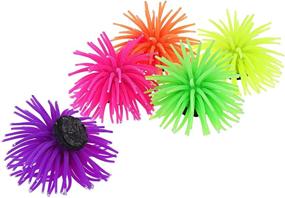 img 2 attached to Assorted Color Artificial Sea Anemone Ornaments - Set of 5 for Aquarium Fish Tanks - Cosmos Decorations