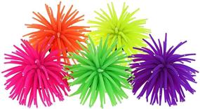 img 3 attached to Assorted Color Artificial Sea Anemone Ornaments - Set of 5 for Aquarium Fish Tanks - Cosmos Decorations