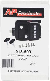 img 1 attached to 🔒 Enhance Security with AP Products 013-509 Electric Travel Trailer Lock