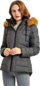 img 4 attached to Orolay Womens Winter Pocket Castlerock Women's Clothing