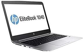 img 4 attached to 💻 Renewed HP EliteBook Folio 1040 G3 - Intel Core i5-6300U - 8GB DDR4 Memory, 128GB SSD - 14-inch QHD Touchscreen - 802.11AC - Bluetooth - Webcam - USB-C - HDMI - Windows 10 Pro