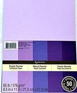 recollections shades purple passion cardstock logo