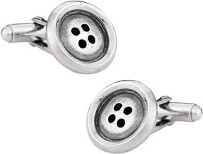 img 4 attached to Cuff Daddy Sterling Silver Cufflinks Presentation Men's Accessories