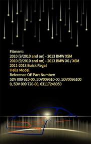 img 2 attached to 🔦 5DV 009 610-00 Xenon Headlight Ballast Control Unit D1S D1R for BMW X5M X6 X6M - OE Replacement 5DV009610-00 5DV00961000 5DV 009 720-00 63117248050