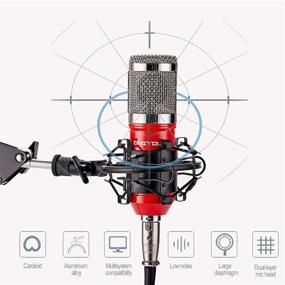 img 1 attached to Профессиональный набор конденсаторного микрофона ZINGYOU для ПК - BM-800