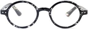 img 3 attached to 👓 Calabria R421 Unisex Vintage Oval Reading Glasses: Lightweight and Comfortable Eyewear