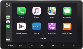 img 4 attached to 🚗 ATOTO F7G211SE: 10.1" In-Dash Car Stereo with Android Auto, CarPlay, Navigation, Bluetooth, and Rearview Input