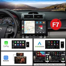 img 3 attached to 🚗 ATOTO F7G211SE: 10.1" In-Dash Car Stereo with Android Auto, CarPlay, Navigation, Bluetooth, and Rearview Input