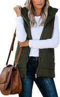 💃 amclos womens lightweight removable quilted women's clothing: stylish and practical outerwear for women logo