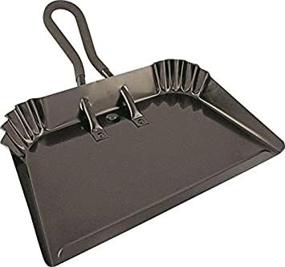 img 1 attached to 🧹 Edward Tools Extra Large Industrial Metal Dust Pan 17” - Heavy Duty Powder Coated Steel for Efficient Large Cleanups with Comfortable Rubber Grip Handle