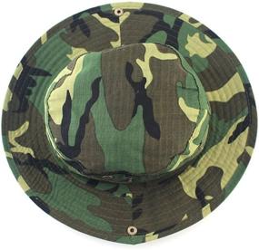img 2 attached to 🎣 APAS Outdoors Large Brimmed Fishing Hat: Ultimate UV Protection, Quick-Drying Bucket Hat for Hiking, Camping, and Traveling