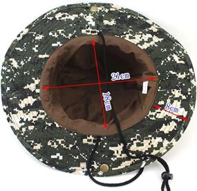 img 1 attached to 🎣 APAS Outdoors Large Brimmed Fishing Hat: Ultimate UV Protection, Quick-Drying Bucket Hat for Hiking, Camping, and Traveling