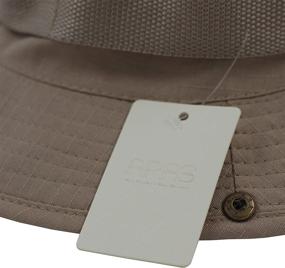 img 3 attached to 🎣 APAS Outdoors Large Brimmed Fishing Hat: Ultimate UV Protection, Quick-Drying Bucket Hat for Hiking, Camping, and Traveling