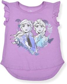 img 3 attached to Disney Girls 3PC Shirts: Stylish Short Tops, Tees & Blouses for Girls' Clothing