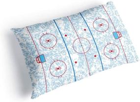 img 3 attached to Revamp Your Bed with Rink 🛏️ Pillowcase, Hockey Pillows - ChalkTalk Sports Exclusive!