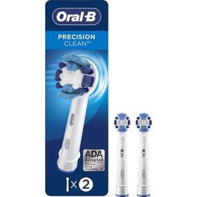 img 4 attached to 🦷 2-Pack of Oral-B Precision Clean Electric Toothbrush Replacement Brush Heads Refill