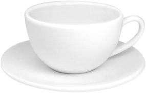 img 2 attached to ☕ Konitz Coffee Cappuccino Saucers - Perfectly Sized 6 Ounce Cups