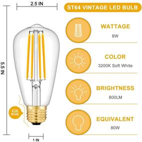 img 2 attached to 🔆 CRLight Dimmable Equivalent Lengthened Filament: Enhancing Ambiance with Adjustable Glow